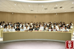 同窗们积极取胡伟传授